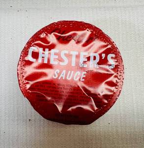 lot 398 image: 100x 1.5oz Chesters Sauce