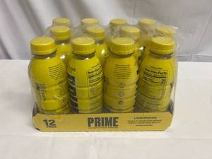 lot 413 image: 12x 16.9oz Prime Hydration-Lemonade