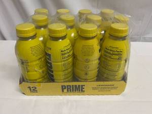 lot 417 image: 12x 16.9oz Prime Hydration-Lemonade