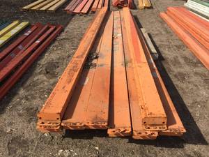 lot 204 image: 8 Pallet Racking Shelf Rails - 14