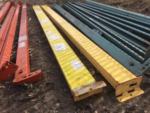 lot 206 image: 2 Pallet Racking Shelf Rails - 8