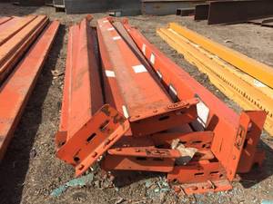 lot 210 image: 9 Pallet Racking Shelf Rails - 9