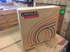 lot 129 image: Lincoln ED029202 Weld Wire .045 Outershield 71 Elite 60lb Coil
