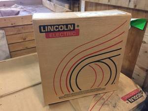 lot 131 image: Lincoln ED029202 Weld Wire .045 Outershield 71 Elite 60lb Coil