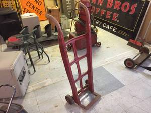 lot 138 image: Vintage 2 Wheel Cart