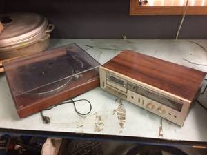 lot 154 image: MCS Modular Component Systems - Stereo Cassette & Record Player