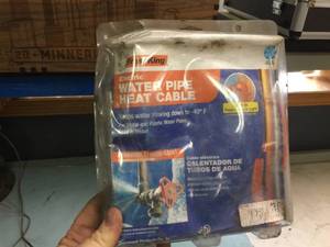 lot 157 image: Frost King - Electric Water Pipe Heat Cable