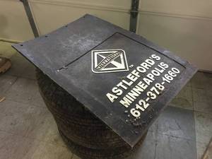 lot 171 image: Rubber Mudflap 24 x 36