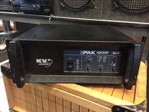 KV2 Audio E-Pak 2500R Super Digital Rack Mount Amplifier - with Loudspeaker Cables