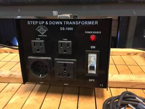 lot 230 image: Diamond Series DS-1000 Step Up & Down Transformer