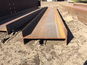 lot 211 image: Steel I Beam 12 x 4 x 316 x 82