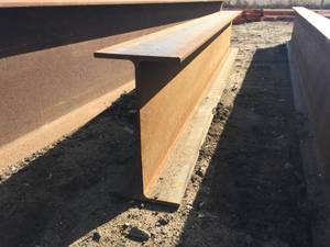 lot 214 image: Steel I Beam 12 38 x 6 12 x 38 x 611