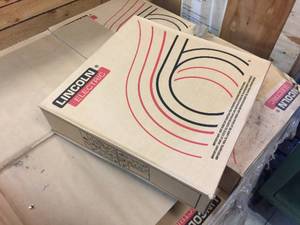 lot 298 image: Lincoln ED029202 Weld Wire .045 Outershield 71 Elite 60lb Coil