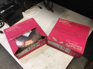 lot 304 image: 2 Boxes BOHLER THYSSEN Welding - Union x90 Wire Spool 18 Kg40 Lb