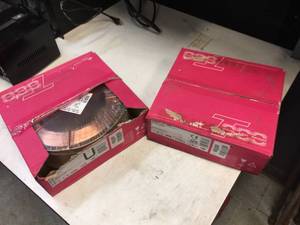 lot 305 image: 2 Boxes BOHLER THYSSEN Welding - Union x90 Wire Spool 18 Kg40 Lb
