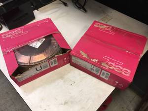 lot 306 image: 2 Boxes BOHLER THYSSEN Welding - Union x90 Wire Spool 18 Kg40 Lb