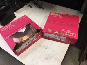 lot 308 image: 2 Boxes BOHLER THYSSEN Welding - Union x90 Wire Spool 18 Kg40 Lb