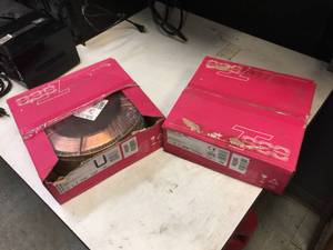 lot 309 image: 2 Boxes BOHLER THYSSEN Welding - Union x90 Wire Spool 18 Kg40 Lb