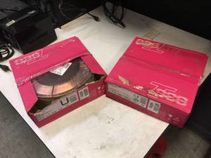 lot 310 image: 2 Boxes BOHLER THYSSEN Welding - Union x90 Wire Spool 18 Kg40 Lb