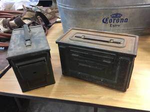 lot 314 image: 2 Standard Ammo Can - With Variety Ammunition