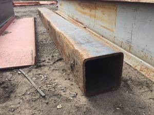 lot 276 image: Steel Square Tube 6 x 6 x 516 x 77