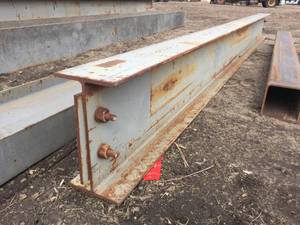 lot 277 image: Steel I Beam 12 38 x 6 12 x 516 x 1210