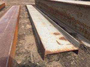 lot 281 image: Steel I Beam 13 34 x 5 x 516 x 148