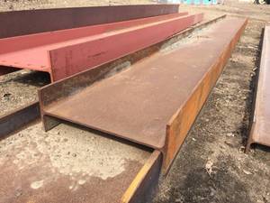 lot 283 image: Steel I Beam 15 58 x 5 12 x 516 x 148 (Top)
