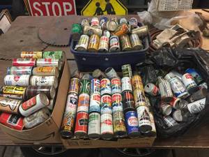 lot 324 image: Vintage Flat Top Beer Can Collection