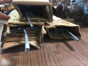 lot 327 image: 3 Boxes Stained Glass Metal Came - 6 Ft