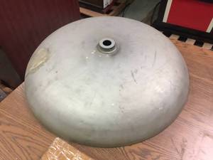 lot 328 image: Vintage Metal Lamp Shade - 28 12