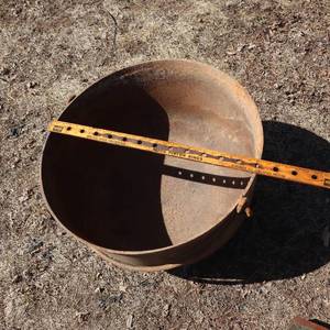 Massive Cast Iron Cauldron