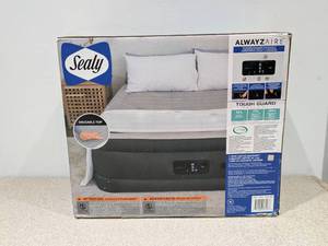 lot 46 image: NEW SEALY TOUCH GUARD MATERIAL ALWAYZ AIRE AIR MATTRESS