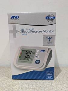 lot 56 image: A&D MEDICAL MULTI-USER BLOOD PRESSURE MONITOR