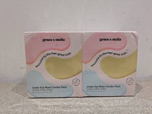 lot 66 image: NEW GRACE & STELLA UNDER EYE MASK COMBO PACK