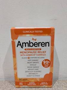 lot 67 image: AMBEREN MULTI-SYMPTOM MENOPAUSE RELIEF (90 TABLETS)