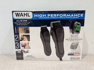 lot 62 image: NEW WAHL HIGH PERFORMANCE COMPLETE HAIRCUTTING & TOUCHUP KIT