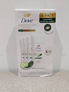 lot 82 image: DOVE ADVANCED CARE DEODORANT (4PK.)