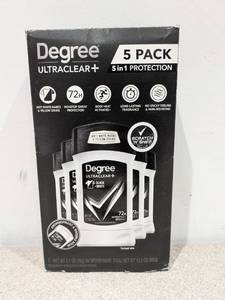 lot 51 image: 5PK. DEGREE ULTRACLEAR  DEODORANT