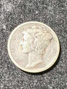 lot 07 image: 1926-D US MERCURY DIME