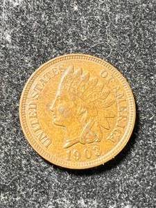lot 31 image: 1903 US INDIAN HEAD CENT XF