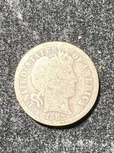 lot 71 image: 1903-O US BARBER DIME