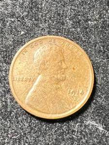 lot 85 image: 1914-D US WHEAT CENT