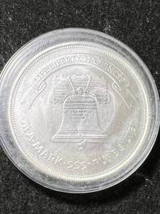 lot 88 image: 1 TROY OZ .999 FINE SILVER LIBERTY ROUND IN AIRTITE