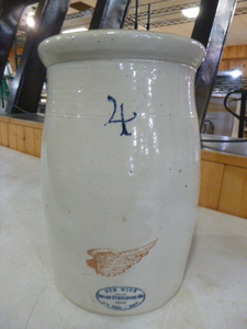 Vintage Red Wing 4 Gallon Butter Churn Crock