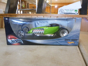 100% Hot Wheels Slightly Modified Lime Green Dragster