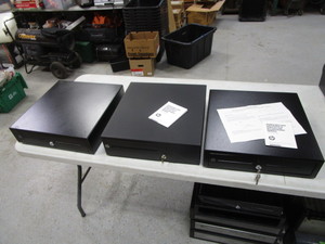 lot 116 image: (3) (New) Cash Drawers
