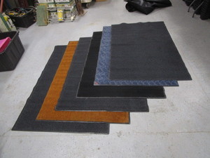 lot 143 image: (6) Entry Rugs 43x67