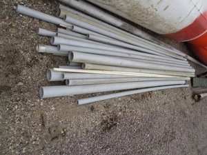 lot 167 image: Misc size 10 PVC Electrical Conduit