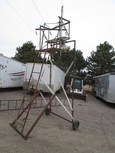 lot 169 image: Rolling Portable Tree Stand
